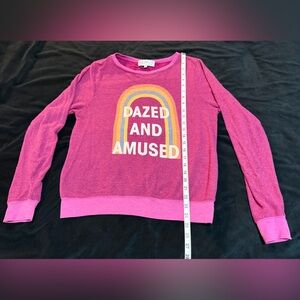 DAZED AND AMUSED OVERSIZED SMALL SEE PICS FOR MEASUREMENTS SUPER SOFT CUTE & FUN